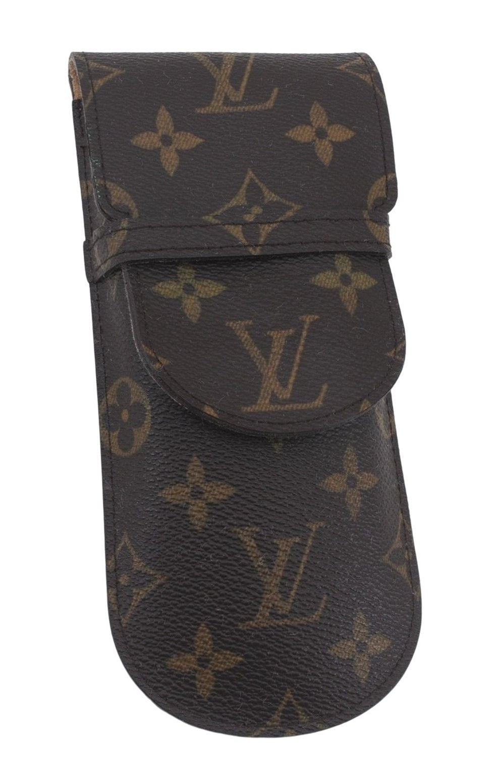 Authentic Louis Vuitton Monogram Etui Lunette Rabat Glasses Case M62970 LV 7300D