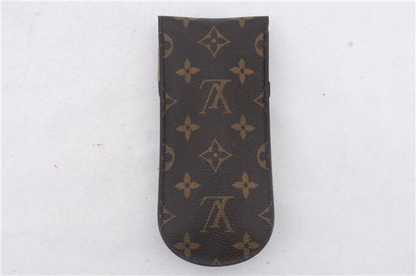 Authentic Louis Vuitton Monogram Etui Lunette Rabat Glasses Case M62970 LV 7300D