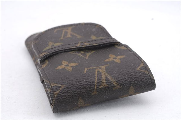 Authentic Louis Vuitton Monogram Etui Lunette Rabat Glasses Case M62970 LV 7300D