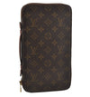 Authentic Louis Vuitton Monogram Poche Escapade Travel Case M60113 LV 7300I