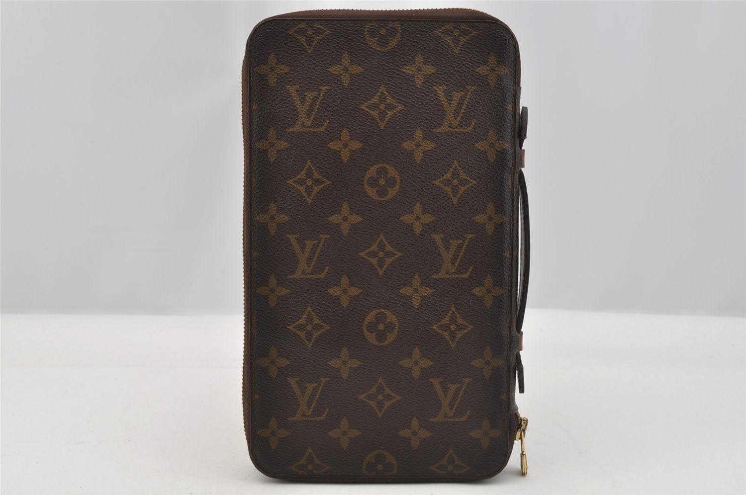 Authentic Louis Vuitton Monogram Poche Escapade Travel Case M60113 LV 7300I