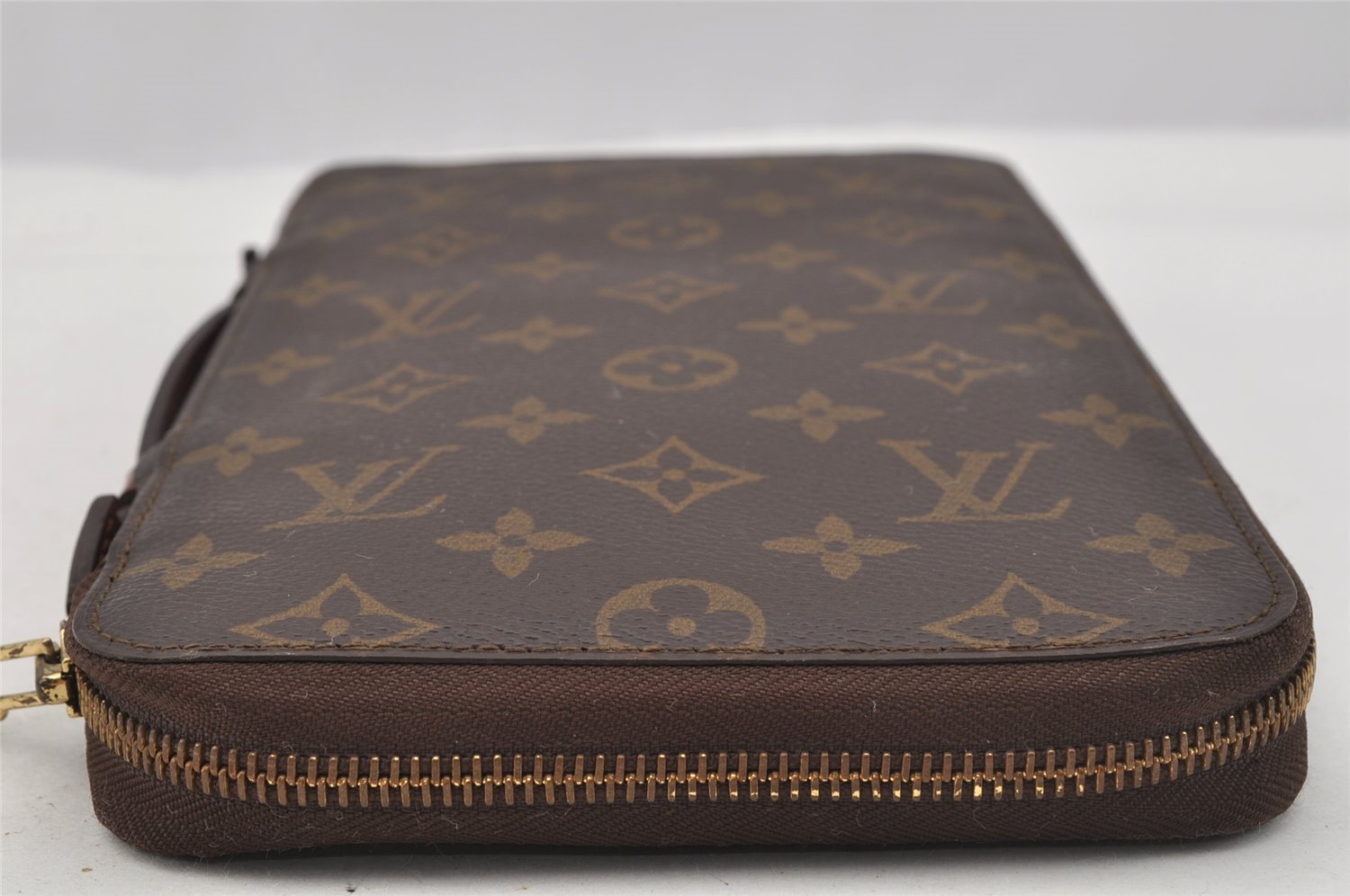 Authentic Louis Vuitton Monogram Poche Escapade Travel Case M60113 LV 7300I