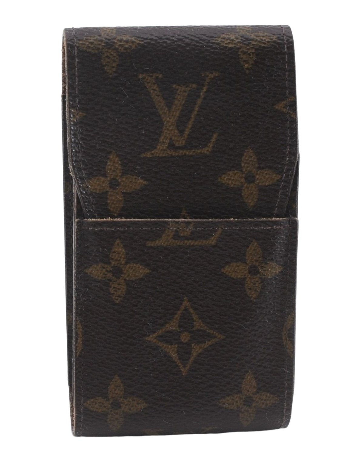 Authentic Louis Vuitton Monogram Etui Cigarette Case M63024 LV 7301D