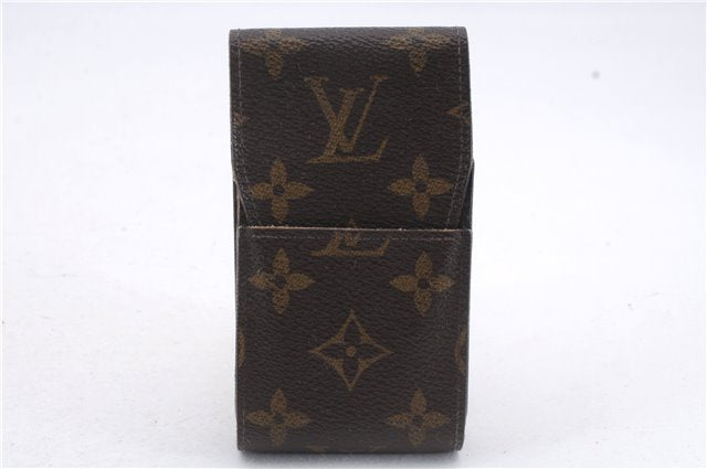 Authentic Louis Vuitton Monogram Etui Cigarette Case M63024 LV 7301D