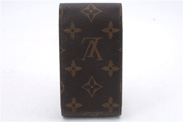 Authentic Louis Vuitton Monogram Etui Cigarette Case M63024 LV 7301D