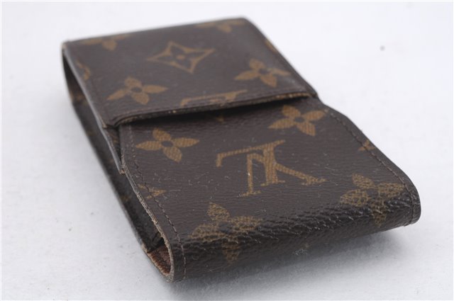 Authentic Louis Vuitton Monogram Etui Cigarette Case M63024 LV 7301D