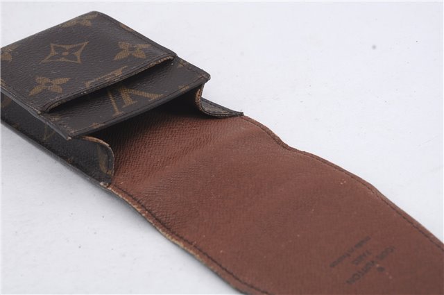 Authentic Louis Vuitton Monogram Etui Cigarette Case M63024 LV 7301D