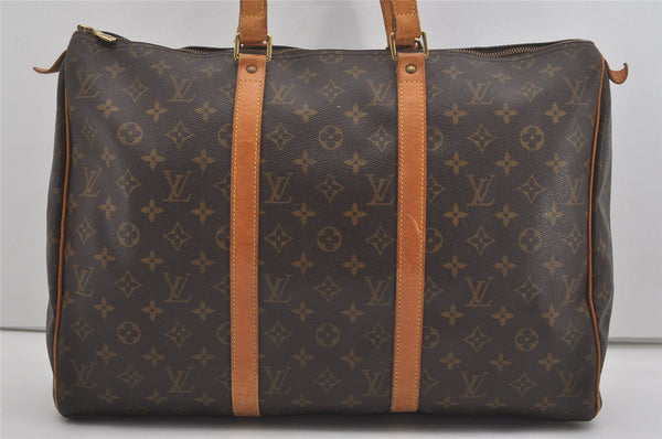 Authentic Louis Vuitton Monogram Flanerie 45 Shoulder Boston Bag M51115 LV 7301I