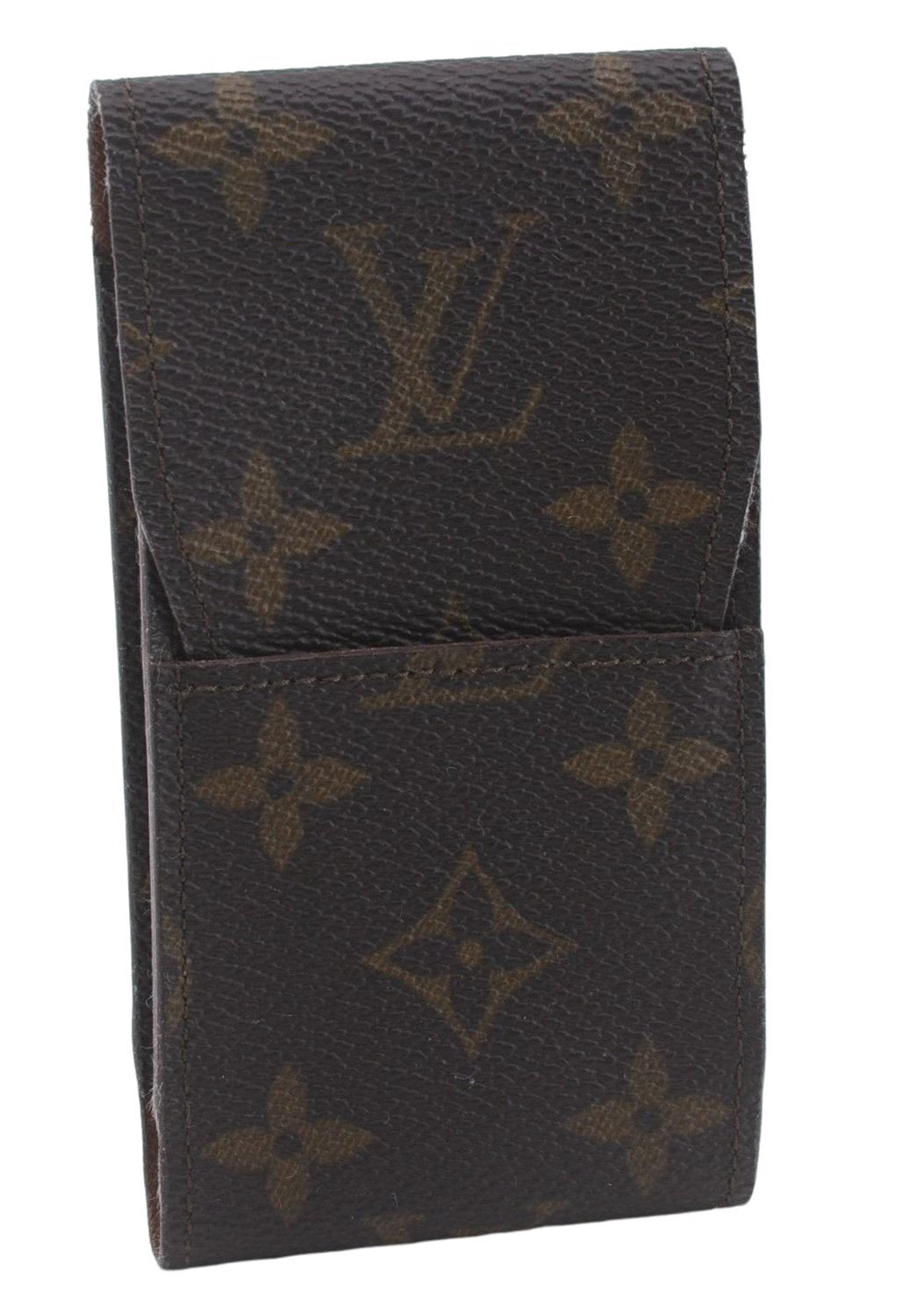 Authentic Louis Vuitton Monogram Etui Cigarette Case M63024 LV 7302D