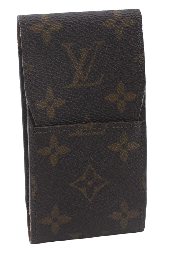 Authentic Louis Vuitton Monogram Etui Cigarette Case M63024 LV 7302D