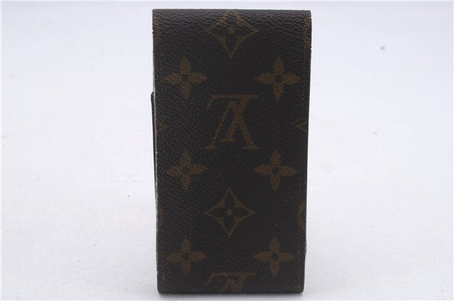 Authentic Louis Vuitton Monogram Etui Cigarette Case M63024 LV 7302D