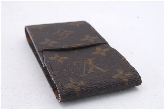 Authentic Louis Vuitton Monogram Etui Cigarette Case M63024 LV 7302D