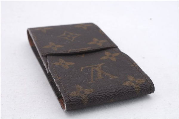 Authentic Louis Vuitton Monogram Etui Cigarette Case M63024 LV 7302D