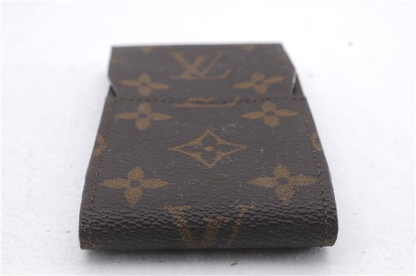 Authentic Louis Vuitton Monogram Etui Cigarette Case M63024 LV 7302D