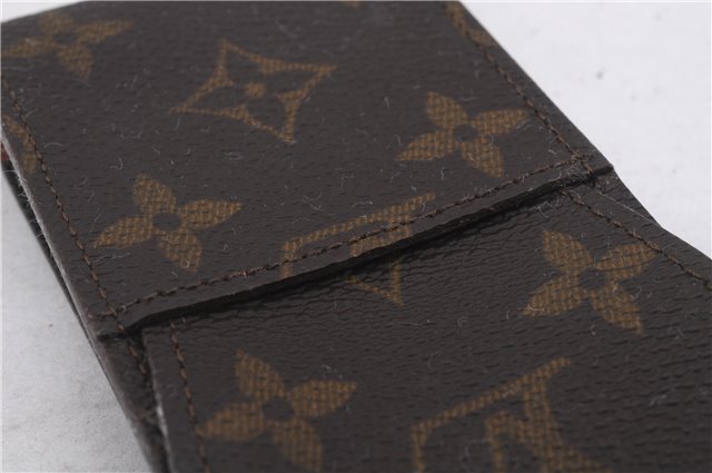 Authentic Louis Vuitton Monogram Etui Cigarette Case M63024 LV 7302D