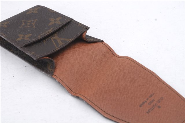 Authentic Louis Vuitton Monogram Etui Cigarette Case M63024 LV 7302D