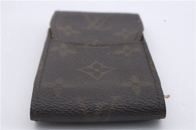Authentic Louis Vuitton Monogram Cigarette Case Key Case 4Set LV 7303D