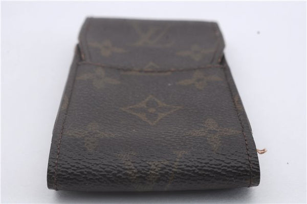 Authentic Louis Vuitton Monogram Cigarette Case Key Case 4Set LV 7303D