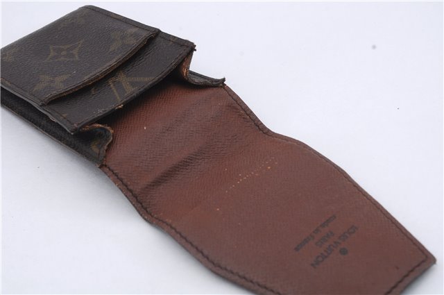 Authentic Louis Vuitton Monogram Cigarette Case Key Case 4Set LV 7303D