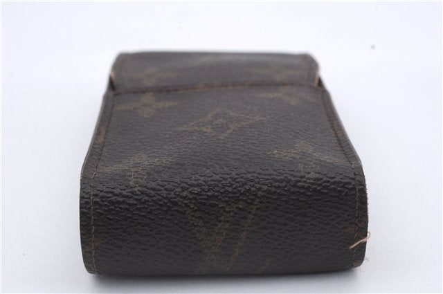 Authentic Louis Vuitton Monogram Cigarette Case Key Case 4Set LV 7303D