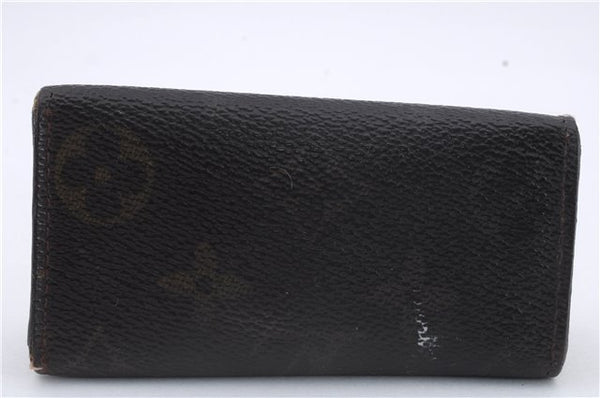 Authentic Louis Vuitton Monogram Cigarette Case Key Case 4Set LV 7303D