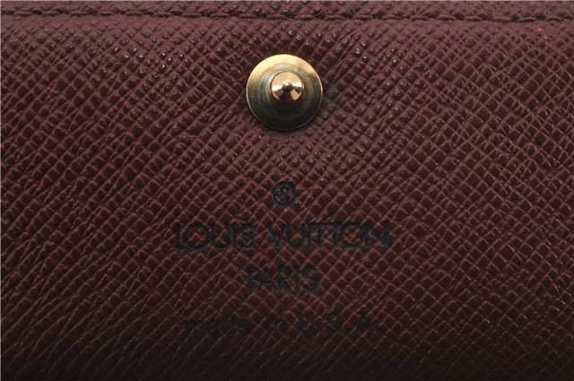 Authentic Louis Vuitton Monogram Cigarette Case Key Case 4Set LV 7303D