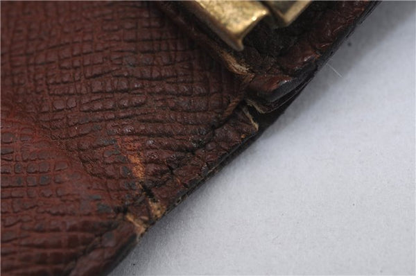 Authentic Louis Vuitton Monogram Cigarette Case Key Case 4Set LV 7303D