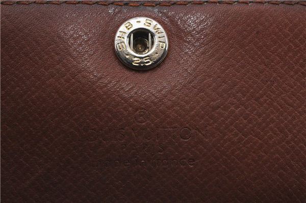 Authentic Louis Vuitton Monogram Cigarette Case Key Case 4Set LV 7303D