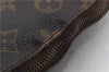 Authentic LOUIS VUITTON Monogram Pochette Cosmetic Pouch M47515 LV 7304C