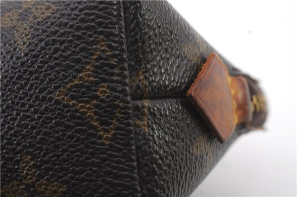 Authentic LOUIS VUITTON Monogram Pochette Cosmetic Pouch M47515 LV 7304C