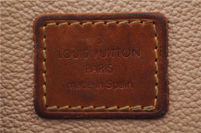 Authentic LOUIS VUITTON Monogram Pochette Cosmetic Pouch M47515 LV 7304C