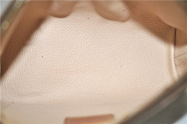Authentic LOUIS VUITTON Monogram Pochette Cosmetic Pouch M47515 LV 7304C