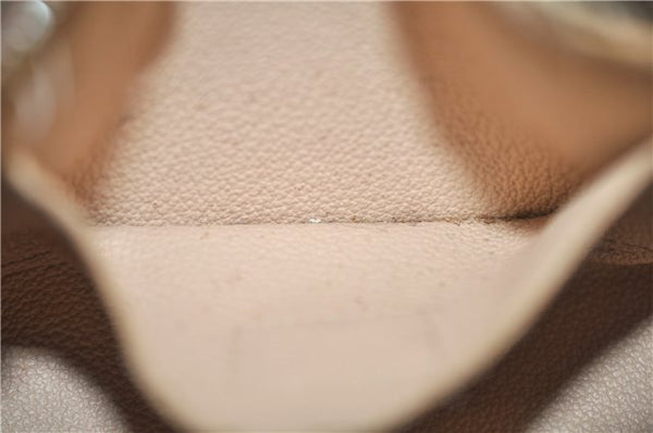 Authentic LOUIS VUITTON Monogram Pochette Cosmetic Pouch M47515 LV 7304C