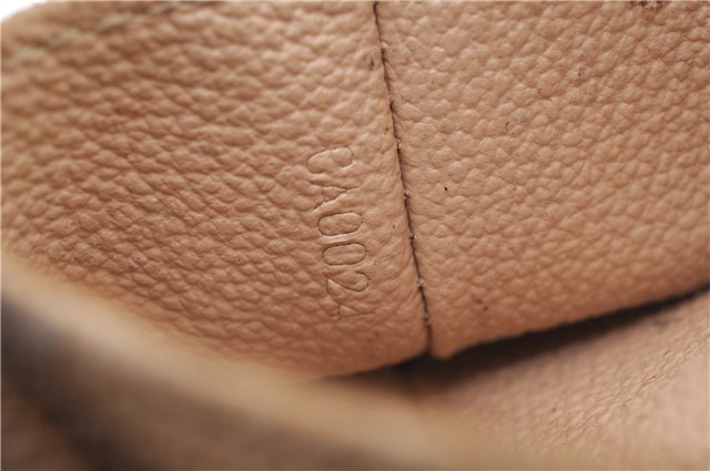 Authentic LOUIS VUITTON Monogram Pochette Cosmetic Pouch M47515 LV 7304C