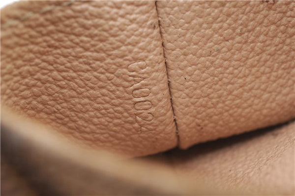 Authentic LOUIS VUITTON Monogram Pochette Cosmetic Pouch M47515 LV 7304C