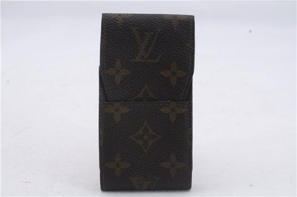 Authentic Louis Vuitton Monogram Etui Cigarette Case M63024 LV 7305D