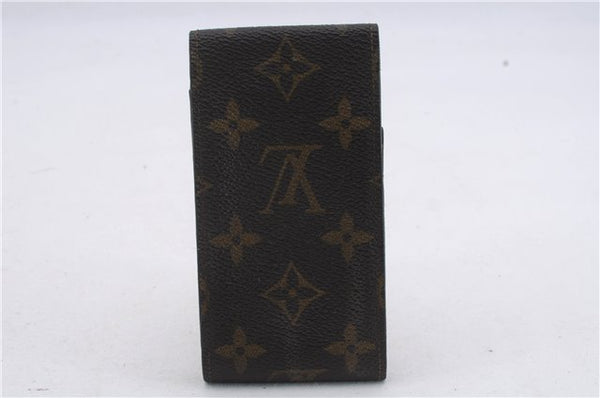 Authentic Louis Vuitton Monogram Etui Cigarette Case M63024 LV 7305D