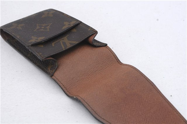 Authentic Louis Vuitton Monogram Etui Cigarette Case M63024 LV 7305D