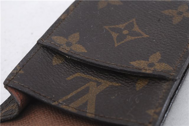 Authentic Louis Vuitton Monogram Etui Cigarette Case M63024 LV 7305D
