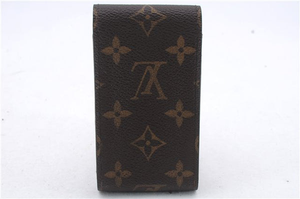 Authentic Louis Vuitton Monogram Etui Cigarette Case M63024 LV 7306D
