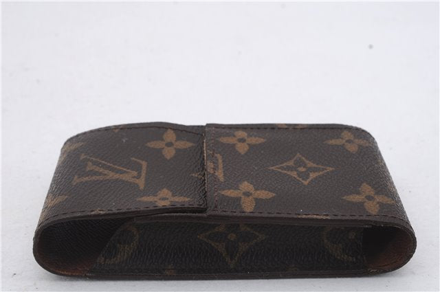Authentic Louis Vuitton Monogram Etui Cigarette Case M63024 LV 7306D