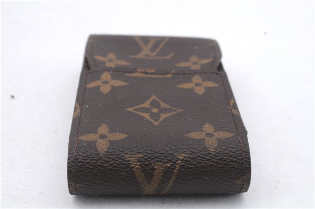 Authentic Louis Vuitton Monogram Etui Cigarette Case M63024 LV 7306D