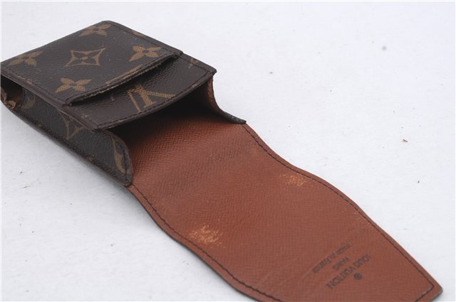 Authentic Louis Vuitton Monogram Etui Cigarette Case M63024 LV 7306D