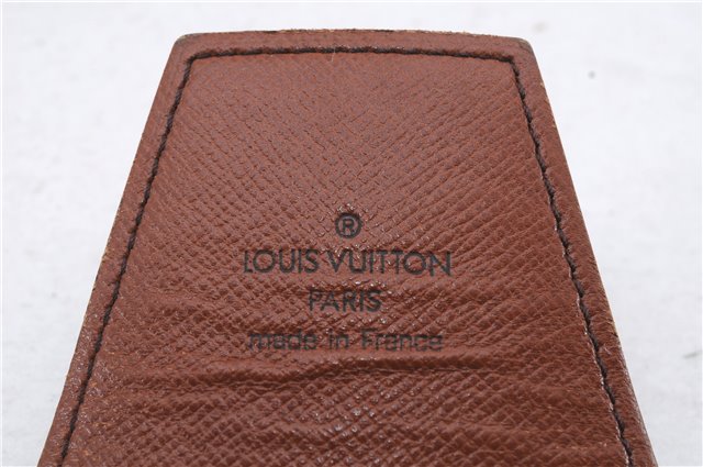 Authentic Louis Vuitton Monogram Etui Cigarette Case M63024 LV 7306D