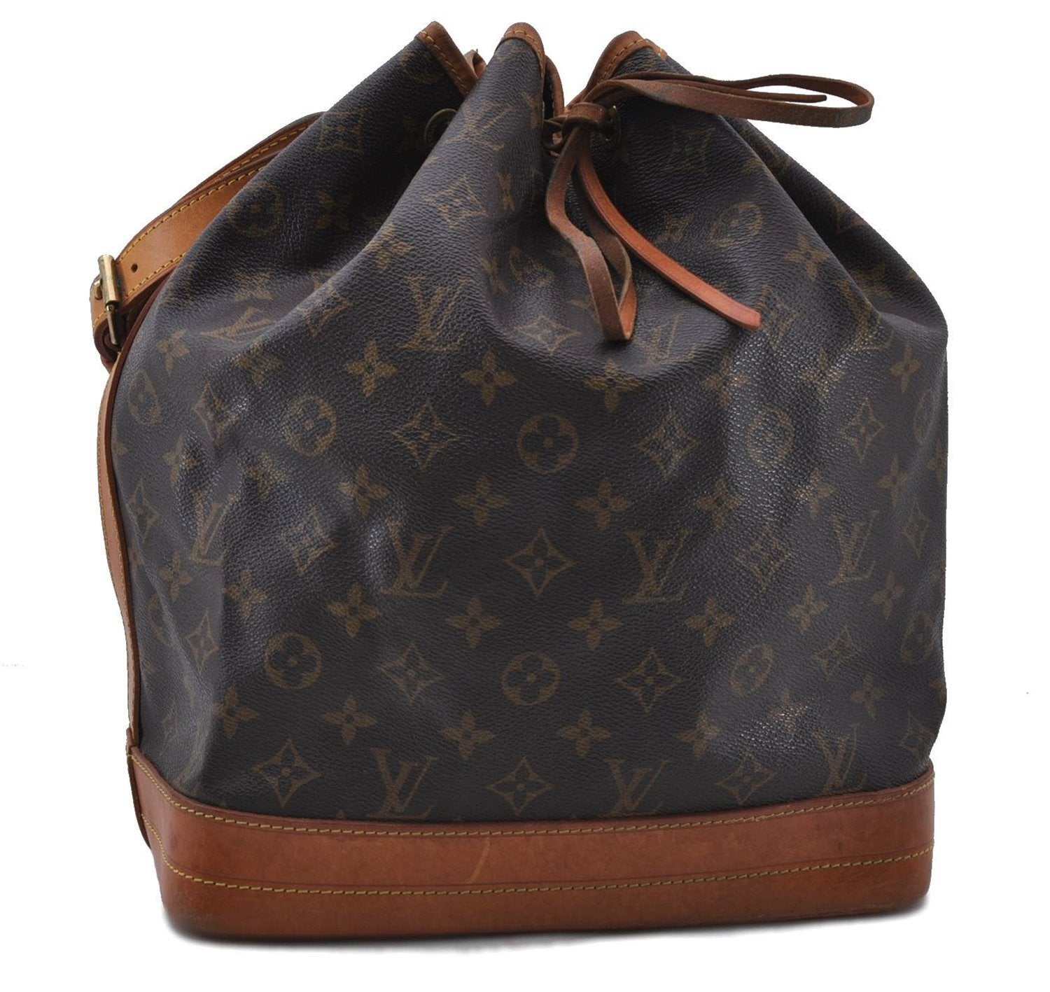 Authentic LOUIS VUITTON Monogram Noe Shoulder Bag Purse M42224 LV 7307C