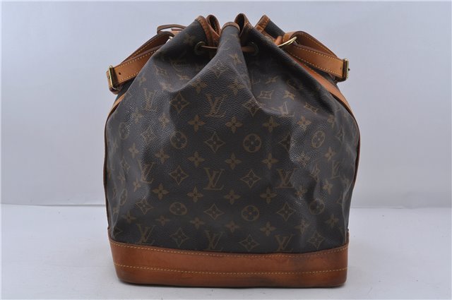 Authentic LOUIS VUITTON Monogram Noe Shoulder Bag Purse M42224 LV 7307C