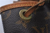 Authentic LOUIS VUITTON Monogram Noe Shoulder Bag Purse M42224 LV 7307C