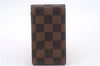 Authentic Louis Vuitton Damier Etui Cigarette Case N63024 LV 7307D