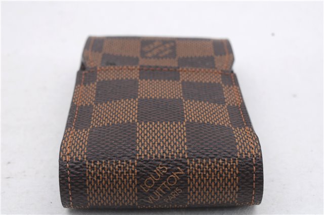 Authentic Louis Vuitton Damier Etui Cigarette Case N63024 LV 7307D