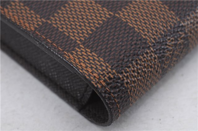 Authentic Louis Vuitton Damier Etui Cigarette Case N63024 LV 7307D